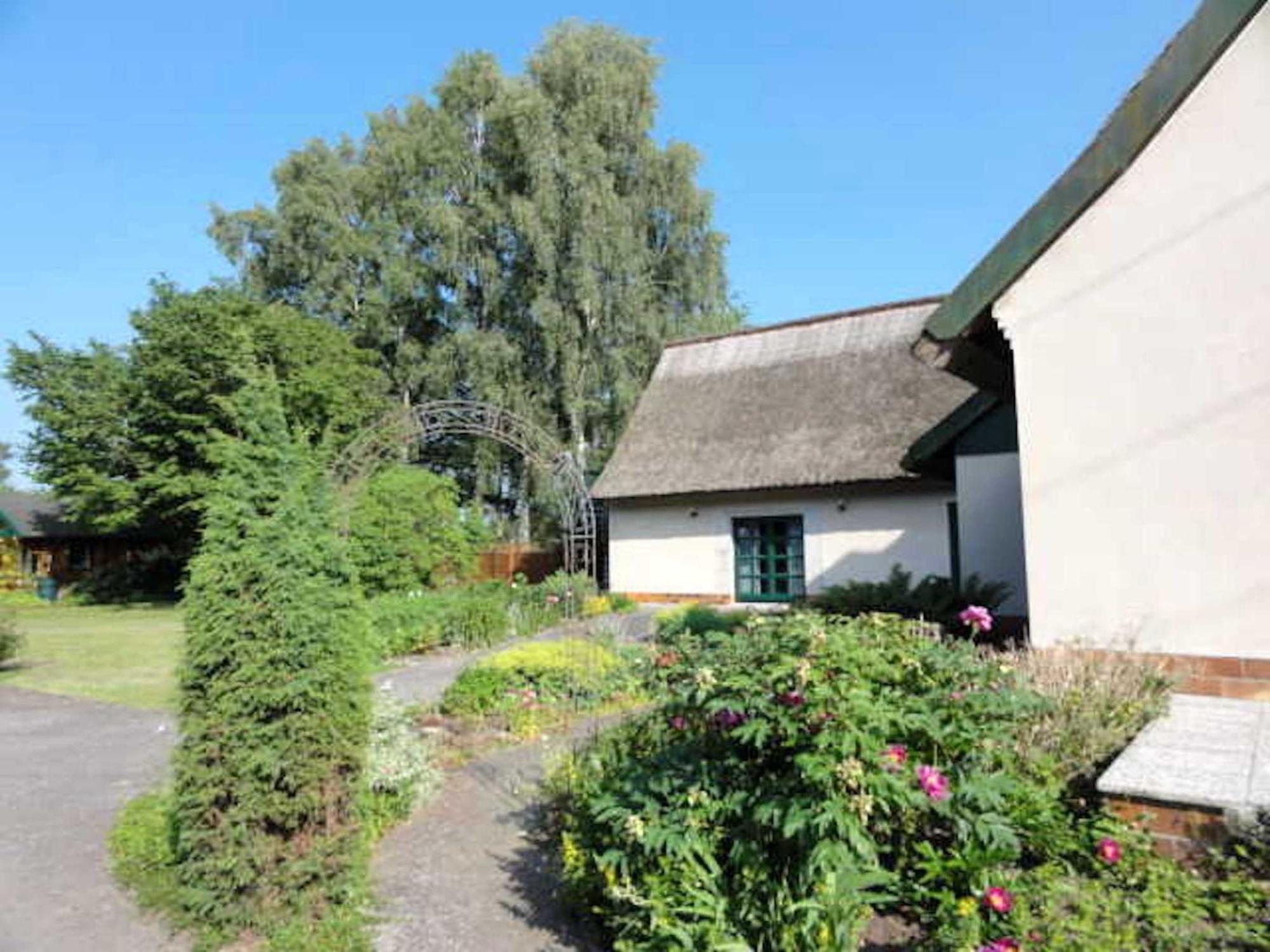 Reetdachhaus "Landhaus Ulrich" Lubkow Bagian luar foto